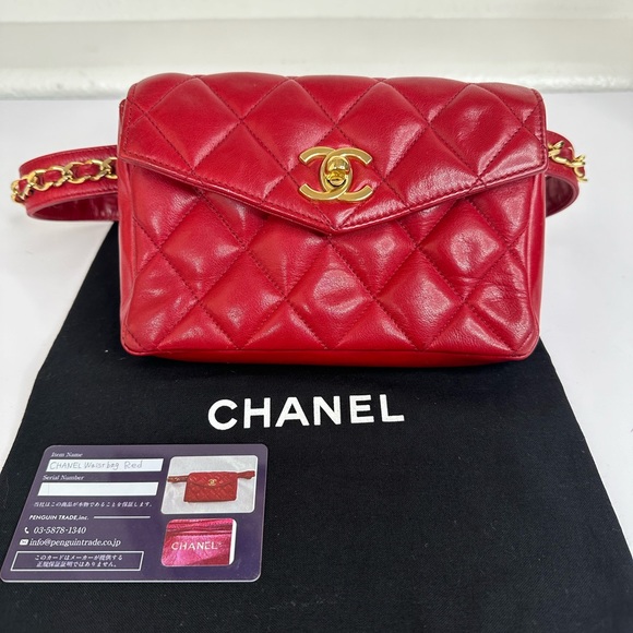 CHANEL Handbags - Chanel lambskin belt bag